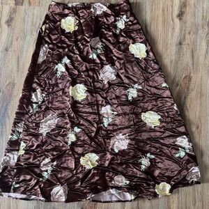 LA Belle Satin Skirt